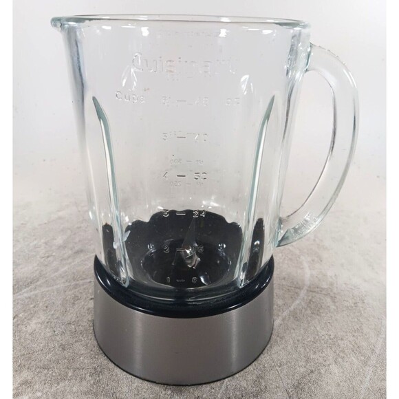 Cuisinart CB-1200PC Blender Stainless Steel Glass Pitcher Only - Picture 3 of 4